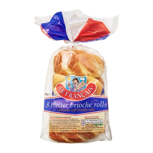 [9303] Le Francais Brioche - Plain 8pcs