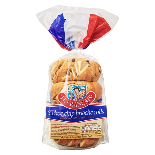 [9304] Le Francais Brioche - Chocolate Chip 8pcs