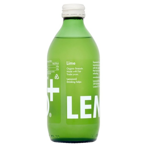 [10624] Lemonaid Organic Sparkling Soft Drink - Lime X 24 X 330ml
