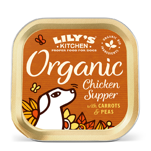 [11012] [25% OFF] Lilys Kitchen Pet Food - DOG Organic Chicken Supper DCS5 X 11 X 150g