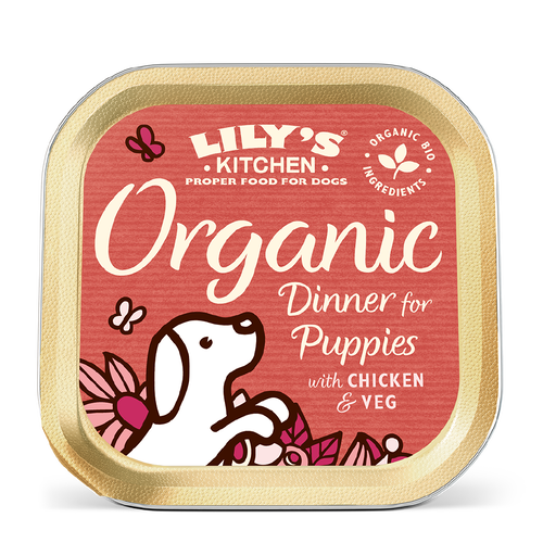 [11014] [30% OFF] Lilys Kitchen Pet Food - PUPPY Organic Dinner DP1 X 11 X 150g