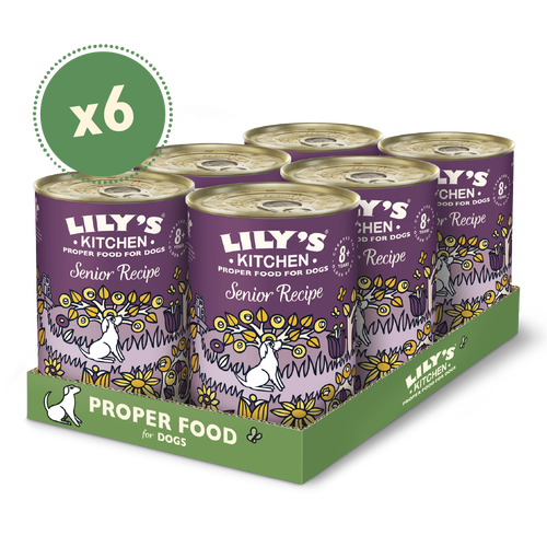 [11113] [25% OFF] Lilys Kitchen Pet Food - SENIOR DOG Recipe Tin DST11 X 6 X 400g