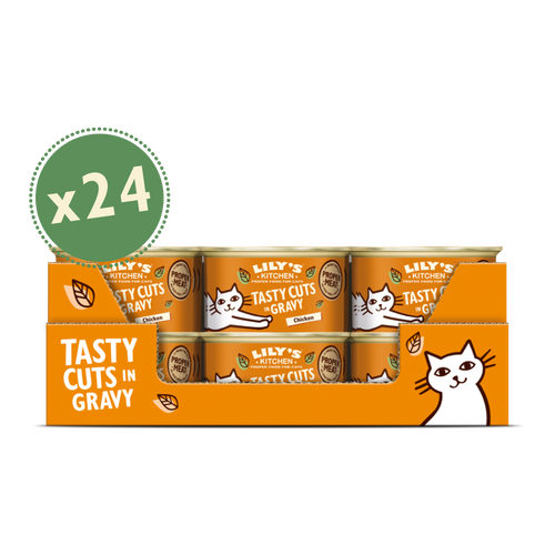 [12286] [25% OFF] Lilys Kitchen Pet Food - CAT Cut Chicken CTCC85 X 24 X 85g