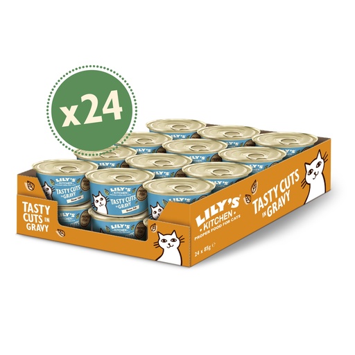 [12287] [25% OFF] Lilys Kitchen Pet Food - CAT Cut Ocean Fish CTCF85 X 24 X 85g