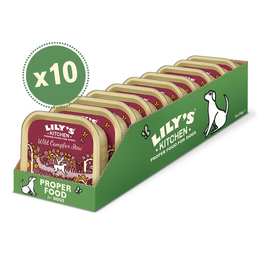[12301] [25% OFF] Lilys Kitchen Pet Food - DOG Wild Stew DWCS17 X 10 X 150g