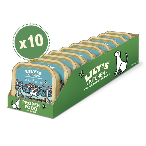 [12303] [30% OFF] Lilys Kitchen Pet Food - DOG Fish Pie DFFP17 X 10 X 150g