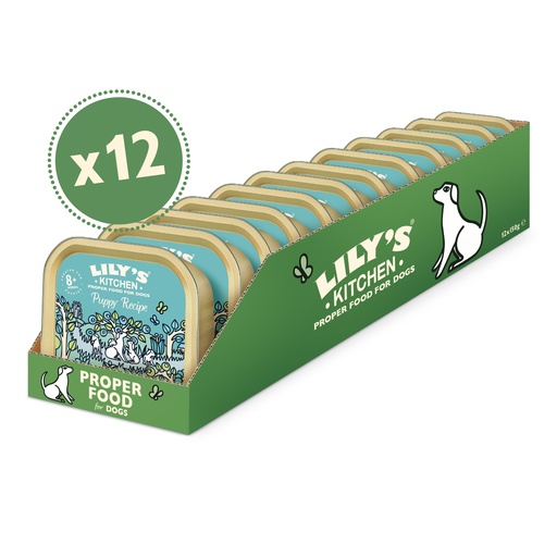 [13316] [25% OFF] Lilys Kitchen Pet Food - PUPPY Recipe Turkey Duck DTDP17 X 10 X 150g