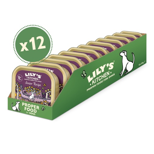[13317] [25% OFF] Lilys Kitchen Pet Food - DOG SENIOR Recipe DSR17 X 10 X 150g