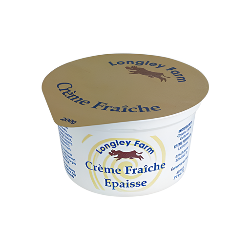 [1583] Longley Farm Creams - Creme Fraiche 200g