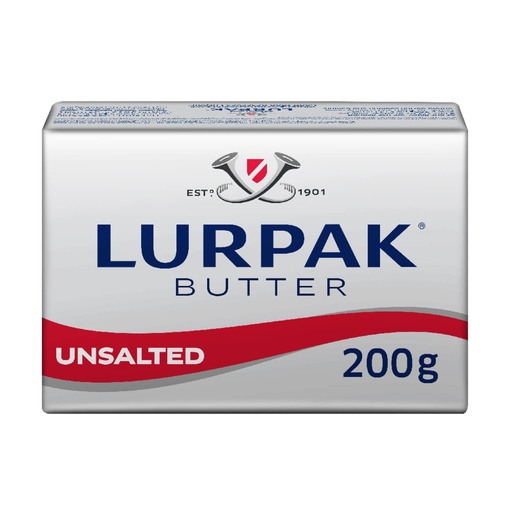 [4383] Lurpak Butter - BLOCK Unsalted 200g