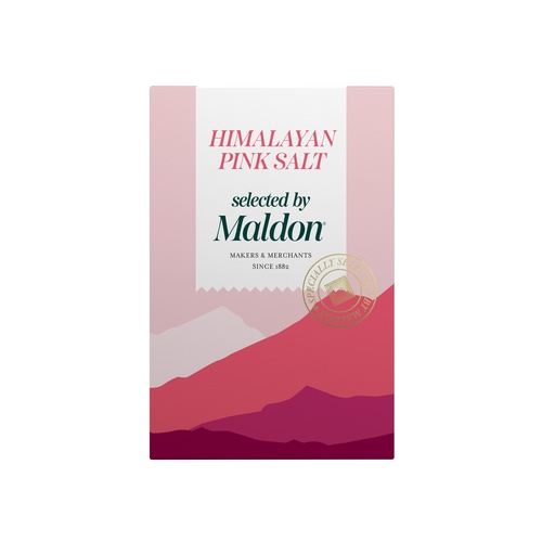 [12322] Maldon Sea Salt - Himalayan Rock Salt X 12 X 250g