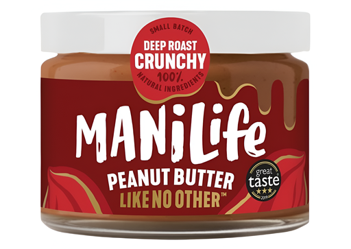[8980] [15% OFF] Manilife Peanut Butter - Deep Roast Crunchy X 6 X 275g