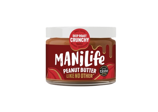 [8980] Manilife Peanut Butter - Deep Roast Crunchy X 6 X 275g