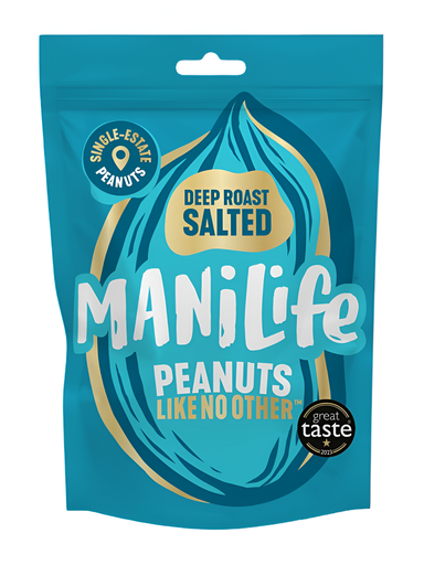 [11841] [15% OFF] Manilife Peanuts - Deep Rost Salted X 8 X 75g