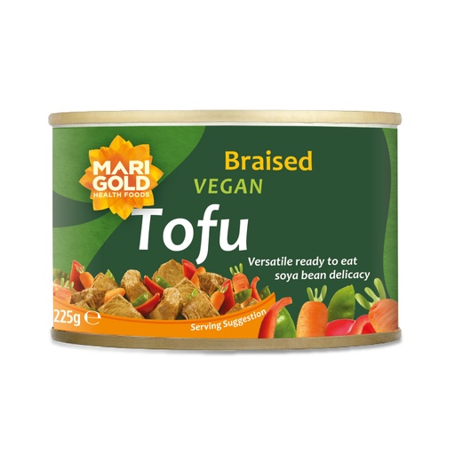 [13137] Marigold Plant Based Protien - Braised Tofu X 12 X 225g
