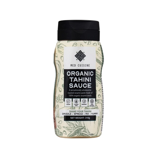 [13959] Med Cuisine Organic Tahini Sauce - 6 X 310g