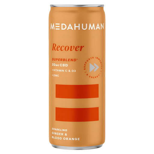 [13039] Medahuman Superblends CBD Drinks - Recover 20mg X 12 X 250ml