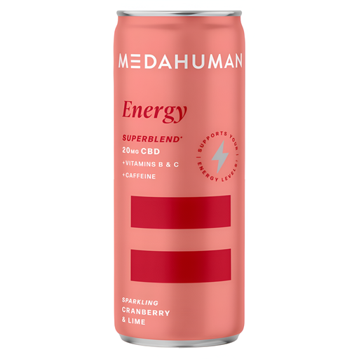 [13041] [20% OFF] Medahuman Superblends CBD Drinks - Energy 20mg X 12 X 250ml