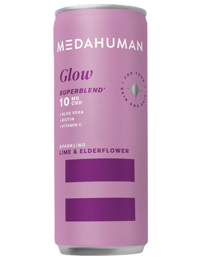 [13409] Medahuman Superblends CBD Drinks - Glow 10mg X 12 X 250ml