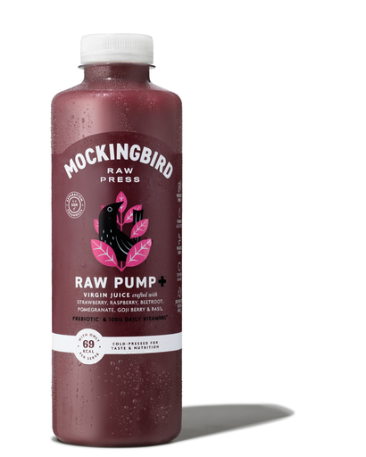 [14033] Mockingbird Raw Press Juice - LARGE Raw Pump 750ml