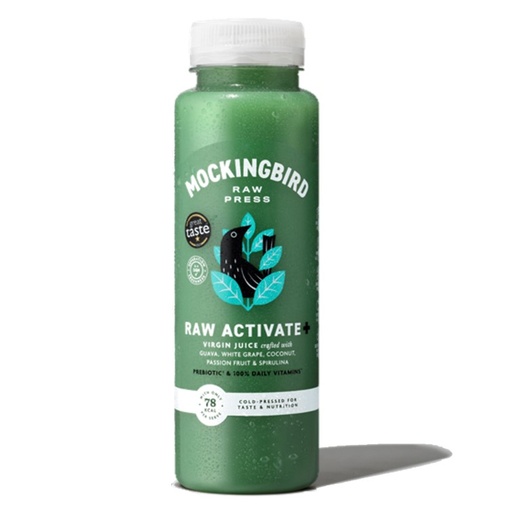[14035] Mockingbird Raw Press Juice - SMALL Raw Activate 250ml
