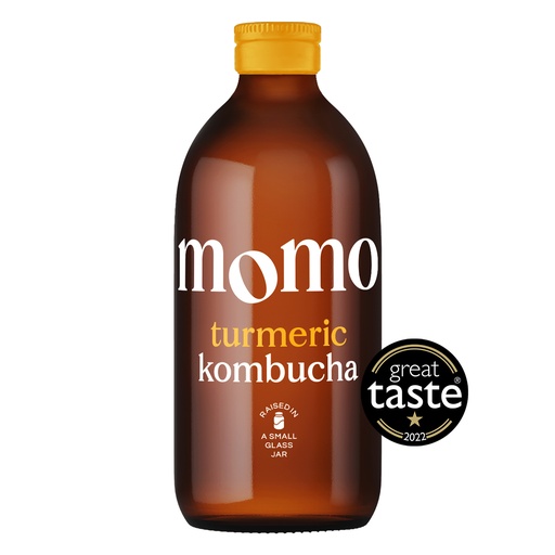 [8269] MOMO Organic Kombucha - Turmeric X 12 X 330ml