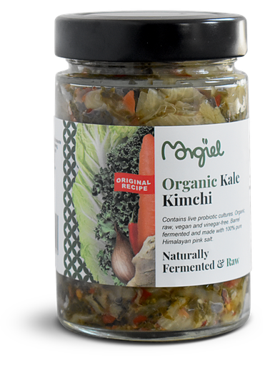 [11186] Morgiel CHILLED - Organic Raw Kale Kimchi X 6 X 300g