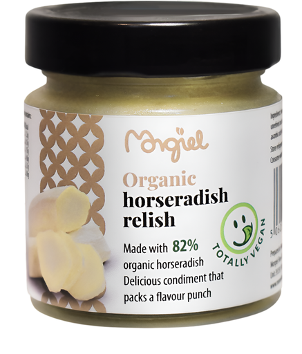 [11188] Morgiel CHILLED - Organic Fresh Horseradish Relish X 6 X 180g