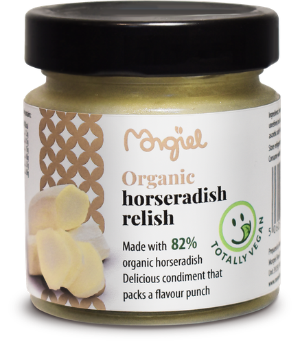 [11188] Morgiel CHILLED - Organic Fresh Horseradish Relish X 6 X 180g