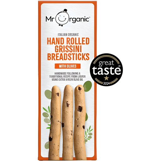 [4979] Mr Organic Breadsticks - Olives 130g