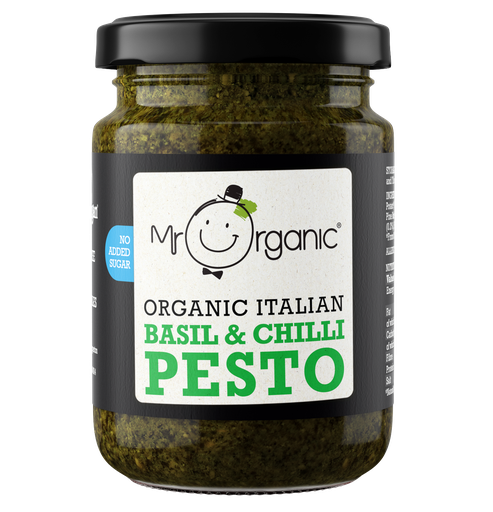 [10959] [15% OFF] Mr Organic Pesto - Basil & Chilli X 6 X 190g