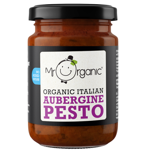 [10960] [15% OFF] Mr Organic Pesto - Aubergine X 6 X 190g
