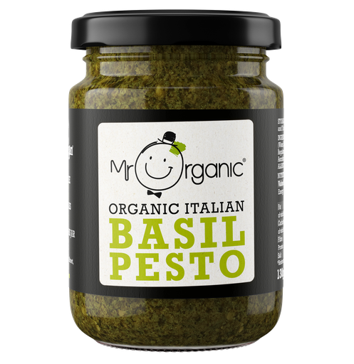 [4948] Mr Organic Pesto - Green Basil X 6 X 190g