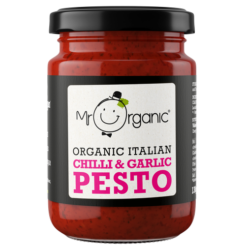 [5306] Mr Organic Pesto - Chilli Garlic X 6 X 190g