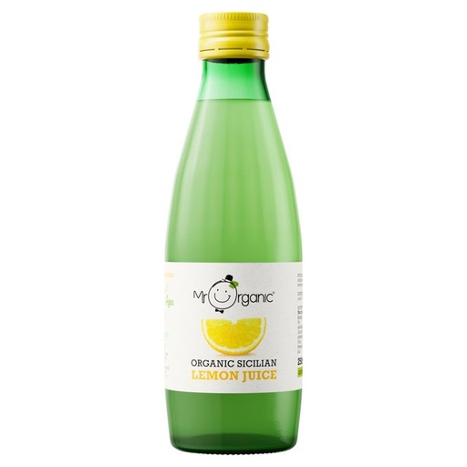 [11274] Mr Organic Sicilian Lemon Juice - 12 X 250ml