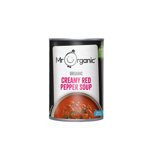 [13852] Mr Organic Soup - Creamy Red Pepper X 6 X 400g