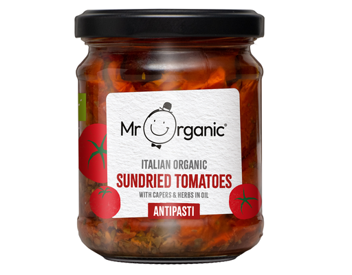 [12333] Mr Organic Italian Antipasti - Sundried Tomato X 5 X 190g