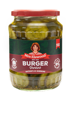 [12501] Mrs Elswood Gherkins - Burger X 6 X 670g