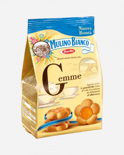 [10121] Mulino Bianco Italian Biscuits - Gemme X 10 X 200g