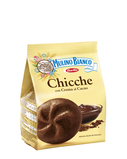 [10123] Mulino Bianco Italian Biscuits - Chicche Al Cacao X 10 X 200g