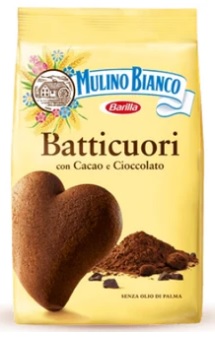 [10902] Mulino Bianco Italian Biscuits - Batticuori X 12 X 350g
