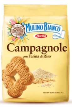 [10904] Mulino Bianco Italian Biscuits - Campagnole X 12 X 700g