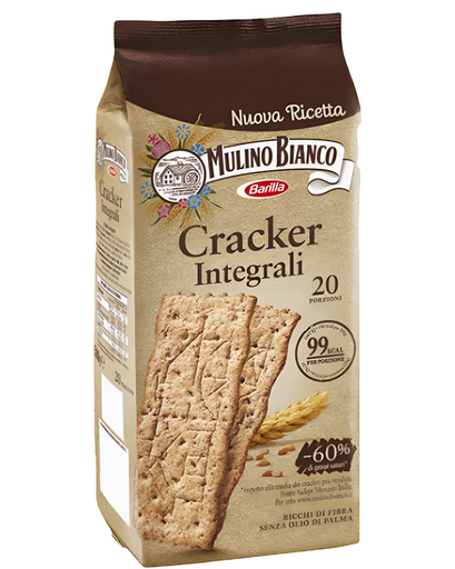 [10125] Mulino Bianco Italian Crackers - Wholemeal X 9 X 500g