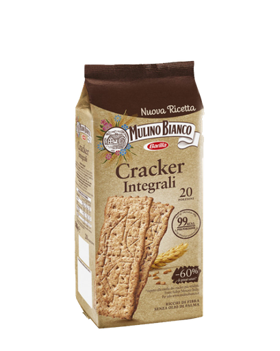 [10125] Mulino Bianco Italian Crackers - Wholemeal X 9 X 500g