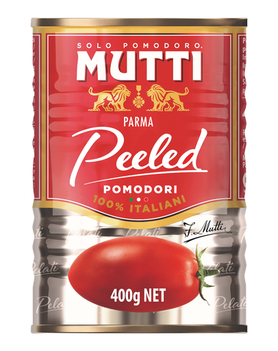 [13195] Mutti Canned Tomatoes - Peeled X 12 X 400g
