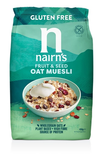 [5817] Nairns Gluten Free Cereals - Muesli N9529 X 5 X 450g