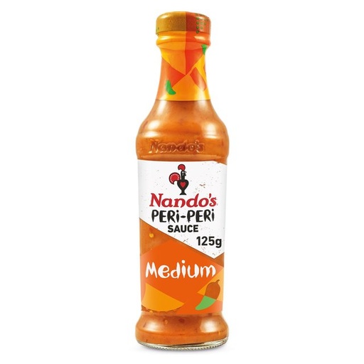 [11082] Nandos Sauces - Medium Peri Peri Sauce X 6 X 125g