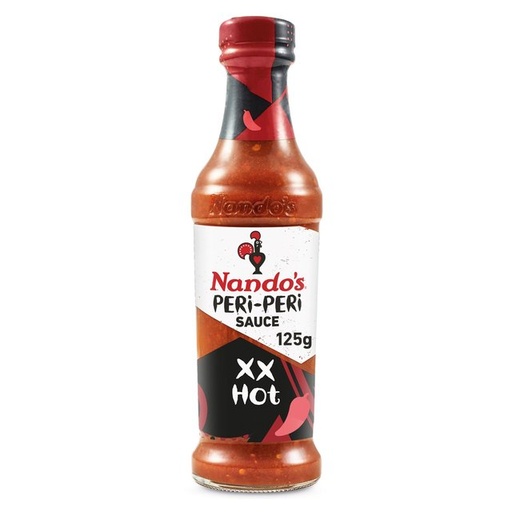 [11084] Nandos Sauces - XX Hot Peri Peri Sauce X 6 X 125g