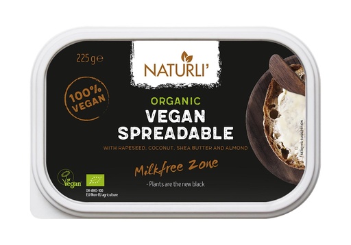 [8986] [15% OFF] Naturli Vegan Butter - Spreadable 225g