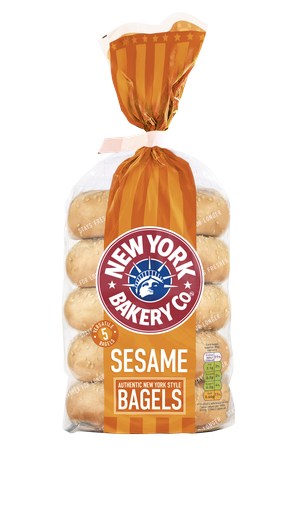 [13463] New York Bakery Bagels - Sesame 425g